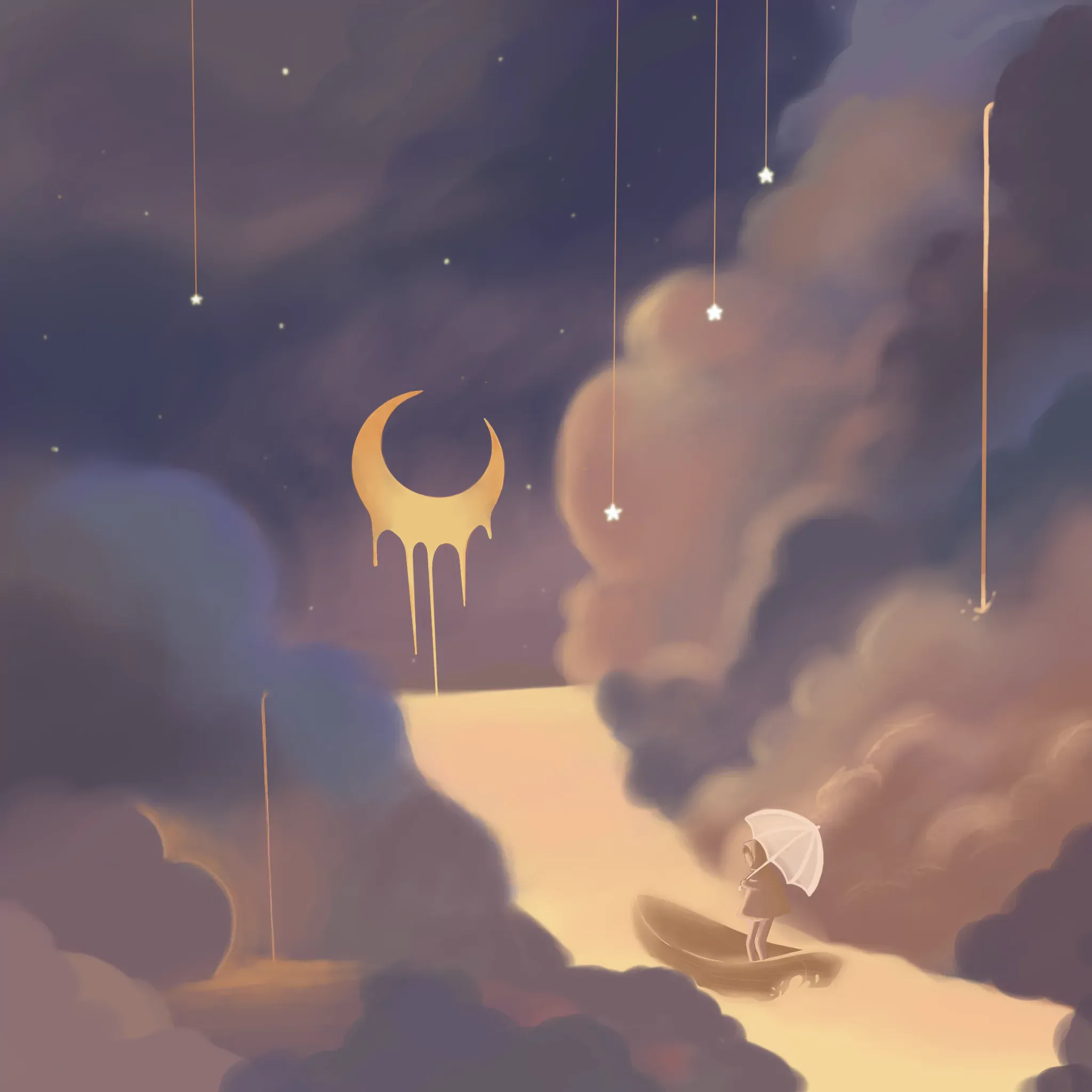 Nightfall, artwork by Narvitaa