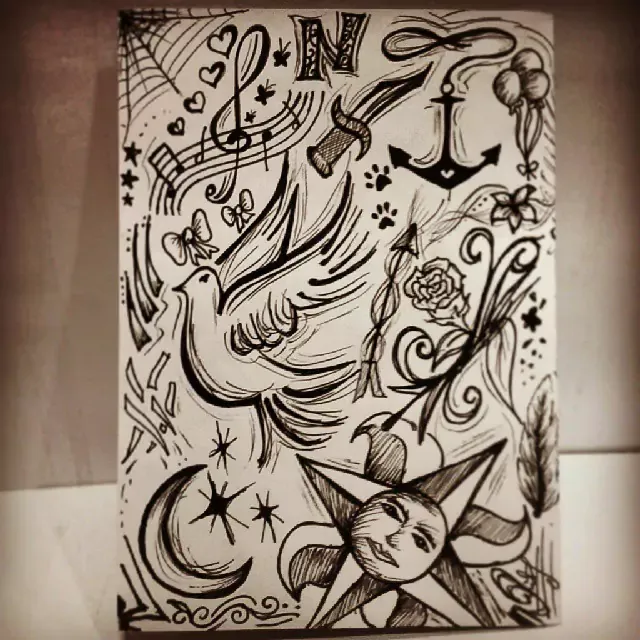 The Four Horsemen of Procrastination 1, artwork by Narvitaa