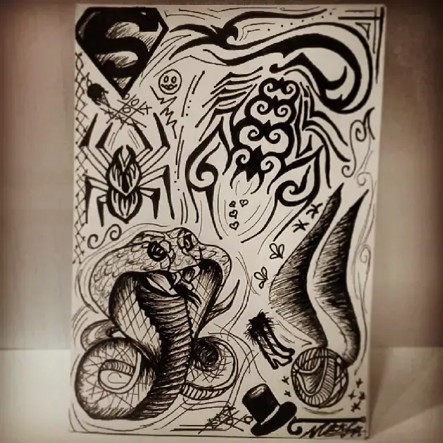 The Four Horsemen of Procrastination 2, artwork by Narvitaa